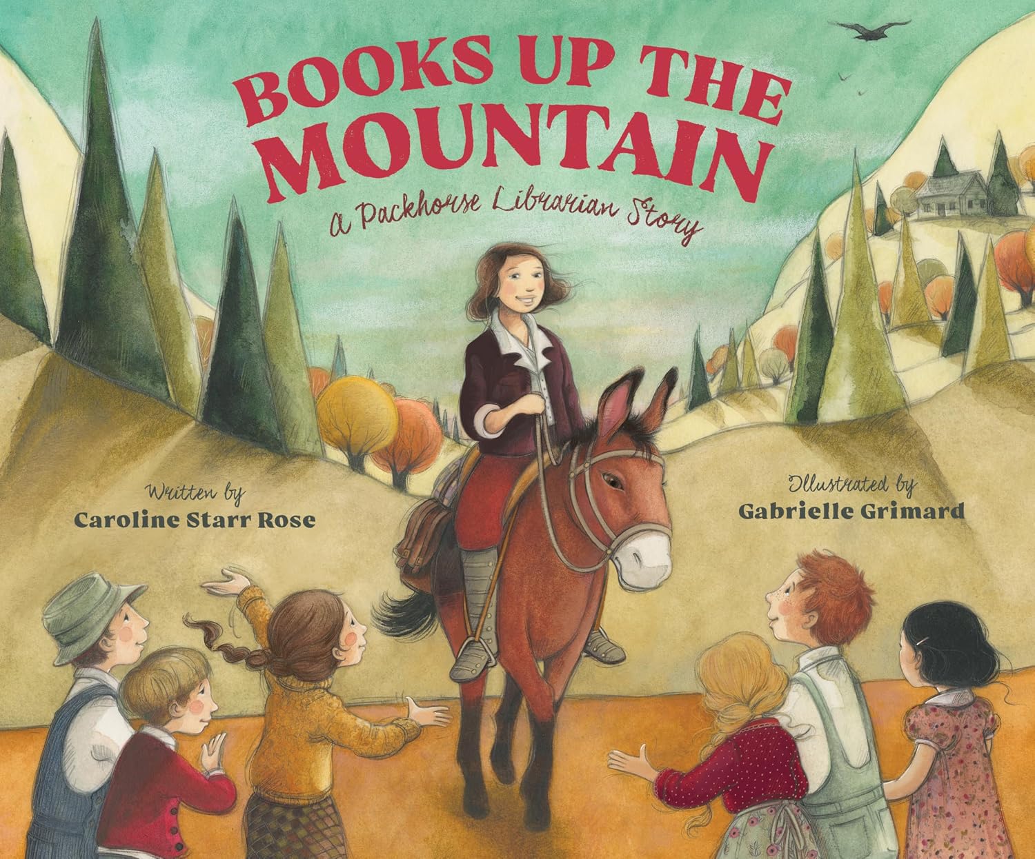 Cover of Books Up the Mountain: A Packhorse Librarian Story [Waxwing Books]